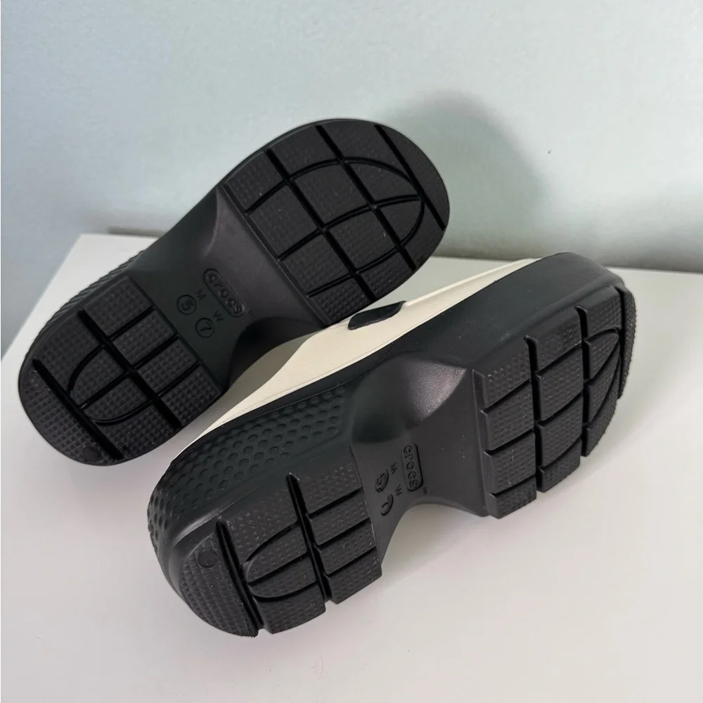 NEW Crocs Stomp Loafers Platform s 7 - Picture 3 of 6